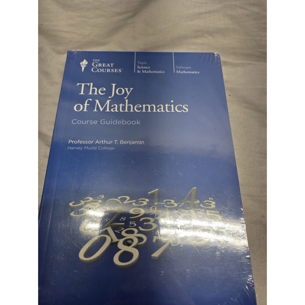 The Great Courses: The Joy of Mathematics - DVD By Arthur T. Bejamin - Sealed